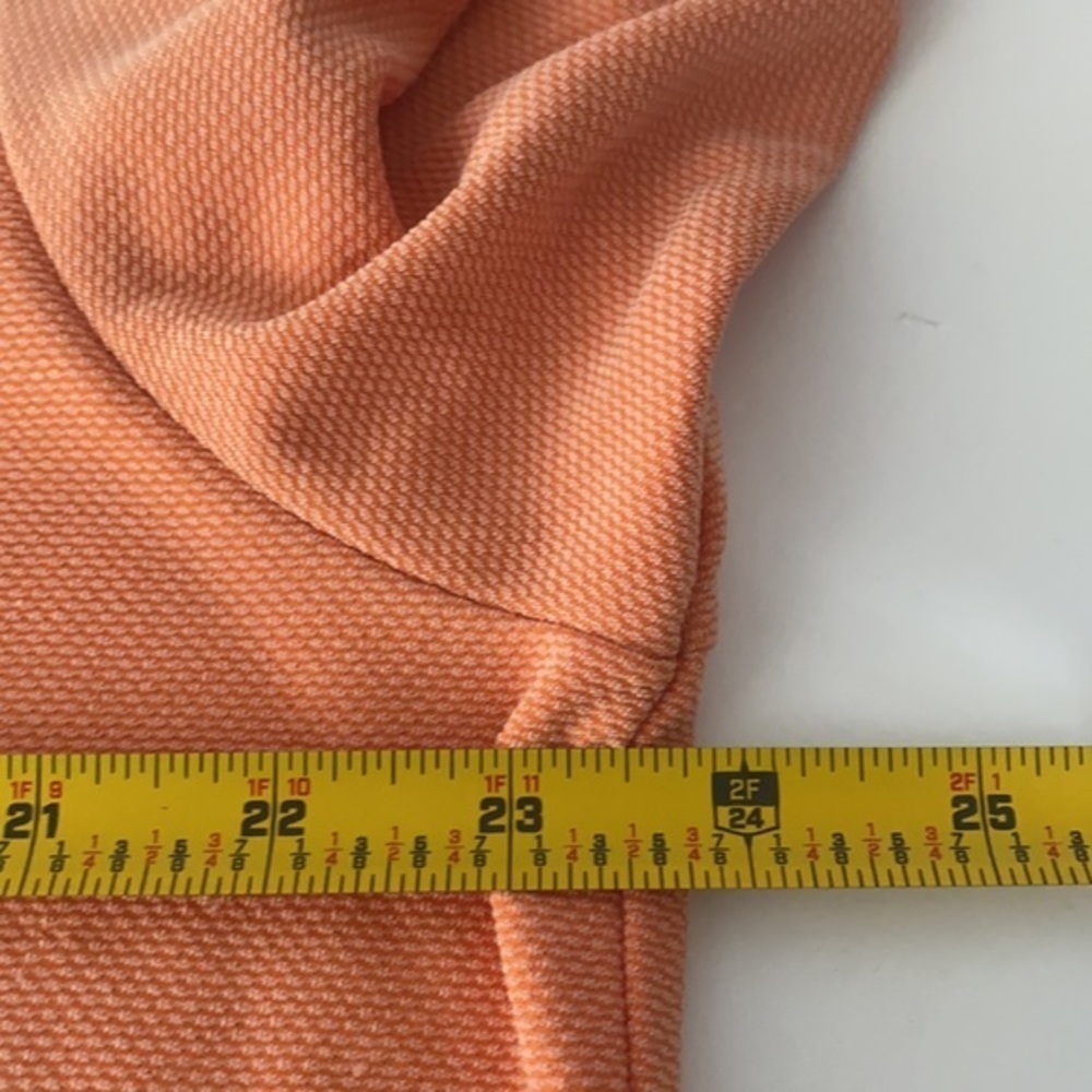 Tommy Bahama Men Orange Polo Shirt Large EUC - Picture 6 of 7